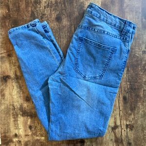 Forever 21 skinny jeans high waisted light blue size 29